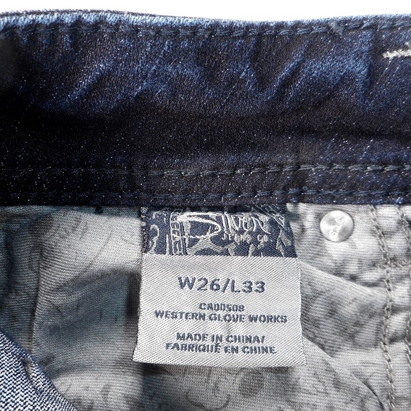 Silver Jeans Suki 17" Denim Blue Jeans 26 x 31.5 - Picture 10 of 11